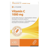 LIVSANE Vitamín C 1000 mg depot s postupným uvoľňovaním 30 tabliet