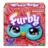 Furby koralový CZ verzia