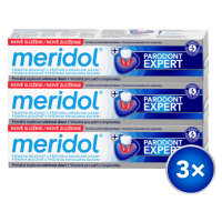 MERIDOL Zubná pasta Parodont Expert 3 x 75 ml