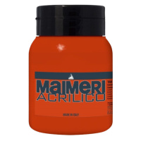 MAIMERI ACRILICO - Akrylové farby (170 - quinacridone crimson, 0,5 L)