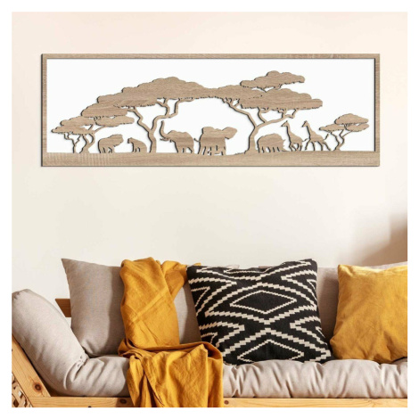 Drevený obraz na stenu - Afrika