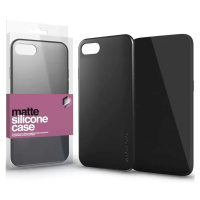 Apple iPhone 15, Silikónové puzdro, ultratenké, matné, Xprotector Matte, čierne