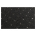 Kusový koberec Udinese antracit čtverec - 180x180 cm Condor Carpets