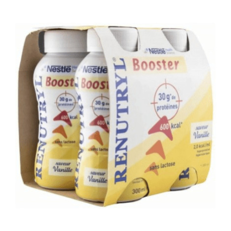 CLINUTREN Renutryl booster vanilka 4 x 300 ml