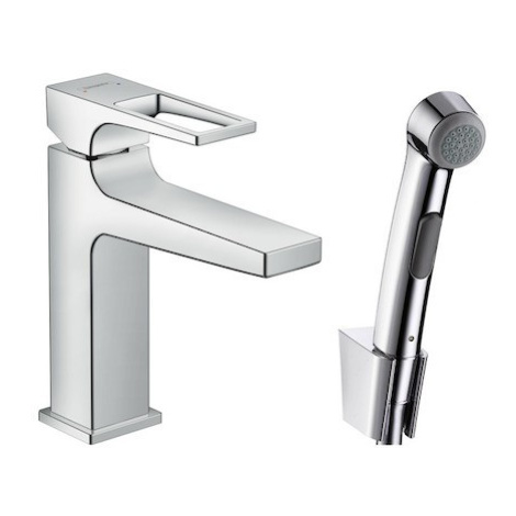 Umývadlová batéria Hansgrohe Metropol s bidetovú spŕškou chróm 74522000