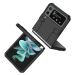 Plastové puzdro na Samsung Galaxy Z Flip3 5G F711 Forcell Mecha čierne