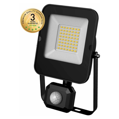 ALFA PIR SMD 30W CW 3350/4100lm - Reflektor LED s PIR čidlem pohybu