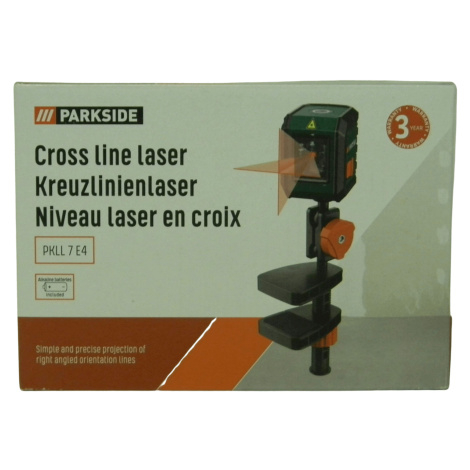 Parkside Krížový líniový laser PKLL 7 ​​E4