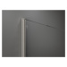 MEXEN/S - Kioto Sprchová zástena WALK-IN 105 x 40 cm, transparent, nikel kefovaná 800-105-212-97