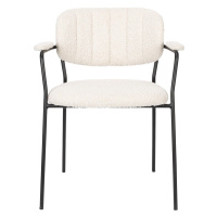 Biele jedálenské stoličky v súprave 2 ks Jolien – White Label
