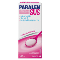 PARALEN SUS pre deti suspenzia 100 ml