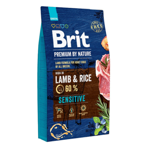 Brit Premium by Nature dog Sensitive Lamb 8kg