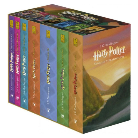 Albatros Harry Potter box 1-7 CZ verzia