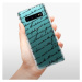 Odolné silikónové puzdro iSaprio - Handwriting 01 - black - Samsung Galaxy S10