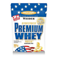 WEIDER Premium whey srvátkový proteín príchuť vanilka a karamel 500 g