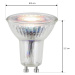 LED reflektor GU10 4,5W 3 000 K 36° sklo