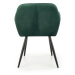 Expedo Jedálenská stolička FOXTROT, 58x80x56, tmavo zelená