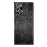 Odolné silikónové puzdro iSaprio - Black Wood 13 - Samsung Galaxy Note 20 Ultra