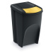 NABBI IKWB35S3 odpadkový kôš na triedený odpad (3 ks) 35 l čierna / kombinácia farieb