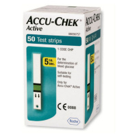 ACCU-CHEK Active testovacie prúžky 50 kusov