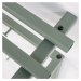 Zeleno-sivý kovový nástenný vešiak s poličkou Rizzoli – Spinder Design