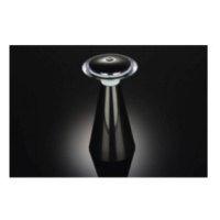 Hama 109851 LED stolová lampa, napájaná batériami, lesklá čierna