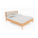 Jednolôžková posteľ z dubového dreva 90x200 cm v prírodnej farbe Pola - The Beds