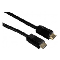 Hama 122105 HDMI kábel vidlica - vidlica, pozlátený, 3*, 3 m