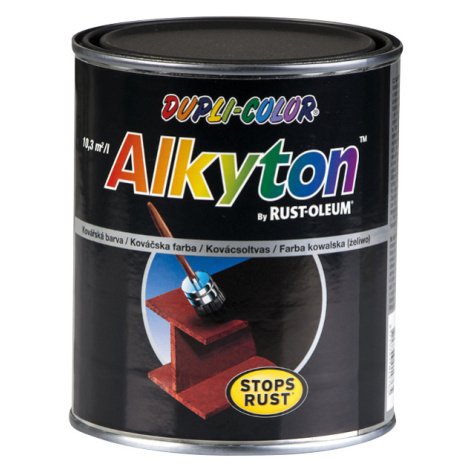 ALKYTON - Kováčska farba na kov kováčska čierna, 0,25 L