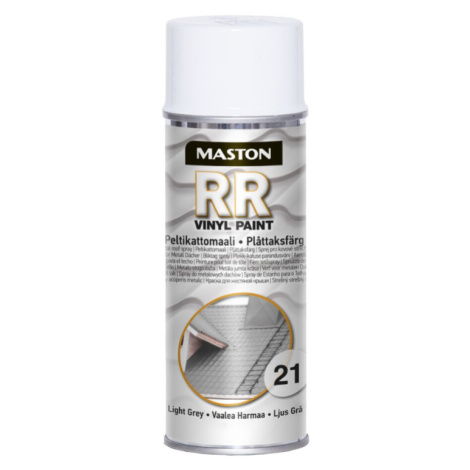 MASTON RR VINYL PAINT - Špeciálny sprej pre opravy striech RR 33 - black (čierna) 0,4 L