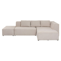 Infinity Ottomane sedačka krémová pravá