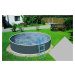 Planet Pool 30935 Náhradná bazénová fólia Grey pre bazén priemer 3,6 x 0,92 m