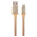 Kabel CABLEXPERT CCB-mUSB2B-AMLM-6-G USB 2.0 Lightning (IP5 a vyšší) nabíjecí a synchronizační k