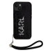 Karl Lagerfeld Sequins Reversible Zadný Kryt pre iPhone 15 Black/Silver