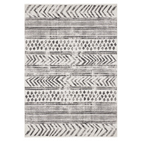 Kusový koberec Twin Supreme 103860 Biri Black/Cream – na ven i na doma - 80x150 cm NORTHRUGS - H