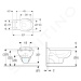 GEBERIT - Bambini Závesné detské WC, biela 201700000