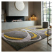 Kusový koberec Hand Carved Elude Orb Ochre - 160x230 cm Flair Rugs koberce