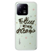 Odolné silikónové puzdro iSaprio - Follow Your Dreams - black - Xiaomi 13