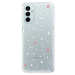 Odolné silikónové puzdro iSaprio - Abstract Triangles 02 - white - Samsung Galaxy M23 5G
