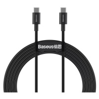 Kábel Baseus Superior Series Cable USB-C to USB-C, 100W, 2m (black) (6953156208445)