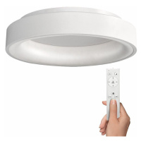Solight LED stropné svetlo okrúhle Treviso, 48W, 2880lm, stmievateľné, s ovládačom, biela