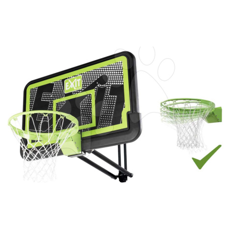 Basketbalová konštrukcia s doskou a flexibilným košom Galaxy wall mount system black edition Exi