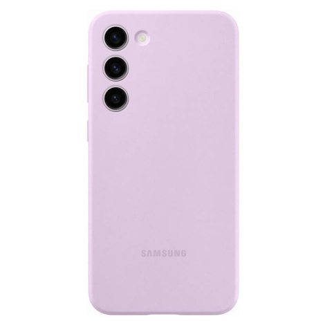 Silikónové puzdro Samsung na Samsung Galaxy S23+ 5G S916 EF-PS916TVE Silicone Cover Lilac