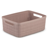 Curver Úložný box Jute S, 5 L, ružový