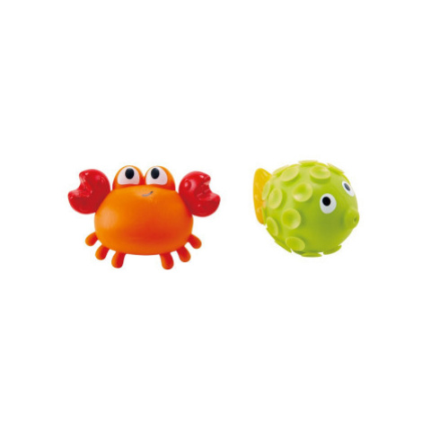 Striekací krab s rybkou- hračka do vody HAPE