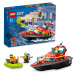 LEGO® City 60373 Hasičská záchranná loď a čln