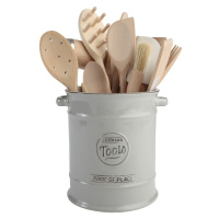 Sivá keramická dóza na kuchynské náradie T&G Woodware Pride of Place