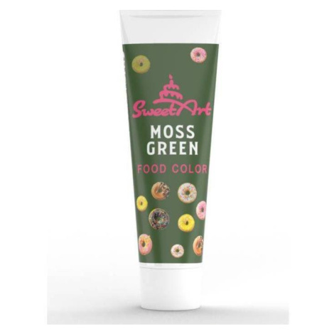 SweetArt gelová barva tuba Moss Green (30 g) - dortis