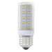 E27 4W LED žiarovka tvar trubice číra 69 diód LED