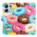Flipové puzdro iSaprio - Donuts Pattern 02 - Xiaomi Redmi Note 13